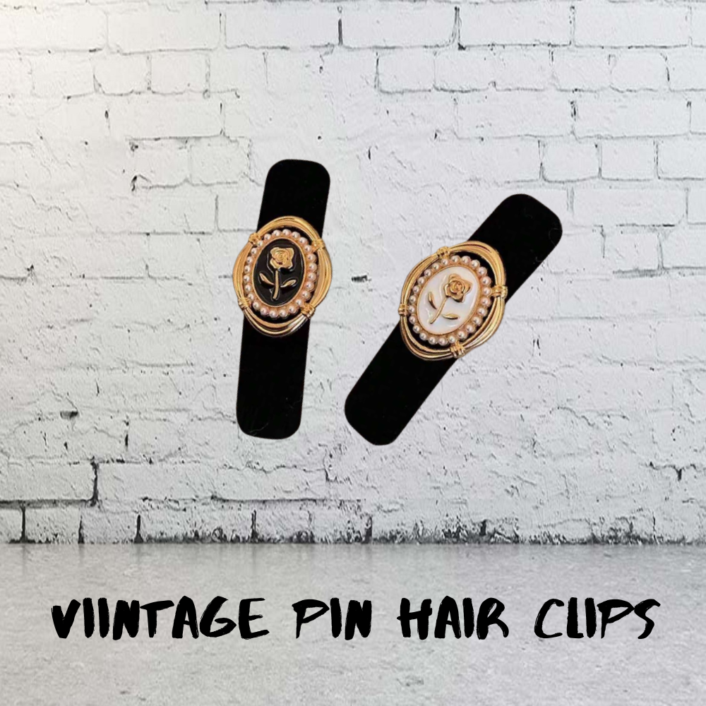 VINTAGE PIN HAIR CLIPS