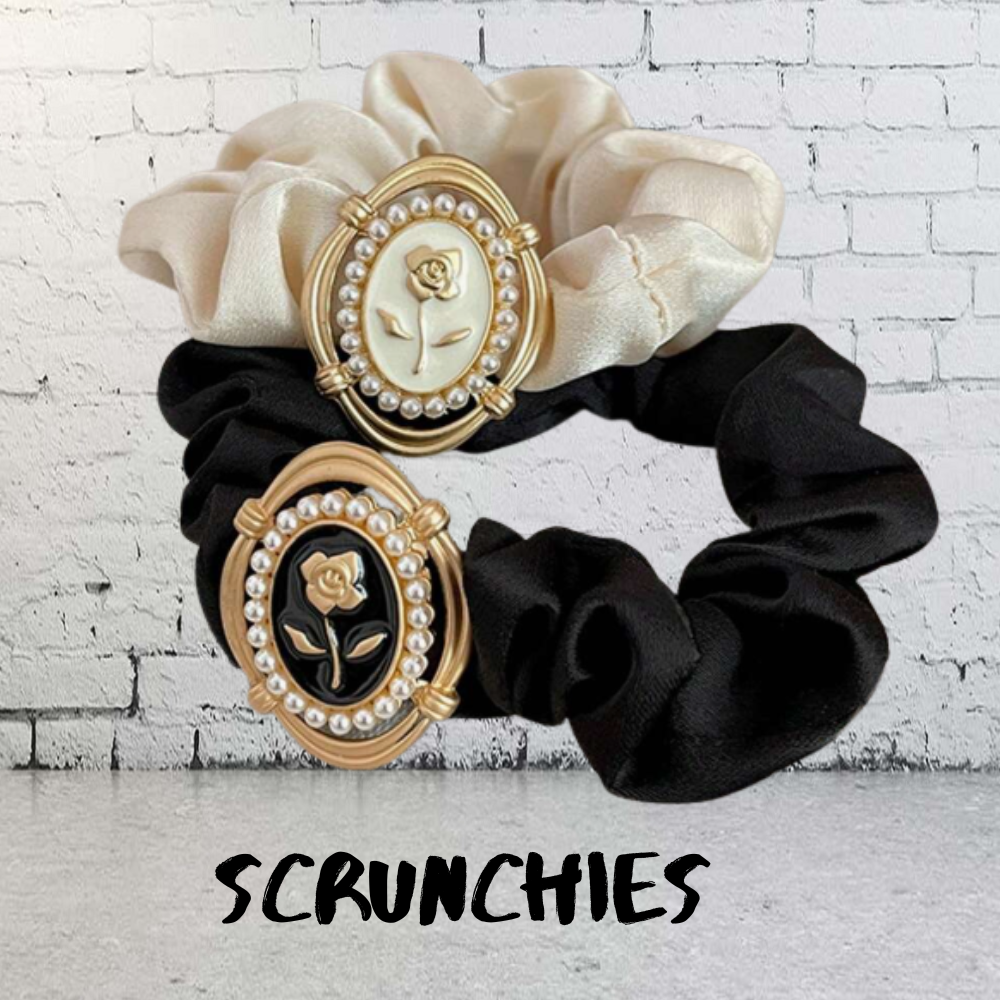 ELEGANT VINGATE SCRUNCHIES