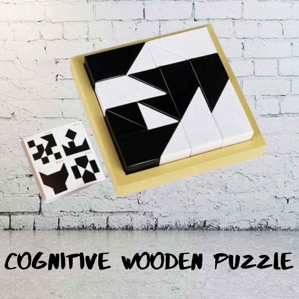 BLAKC AND WHITE CONGNITIVE PUZZEL